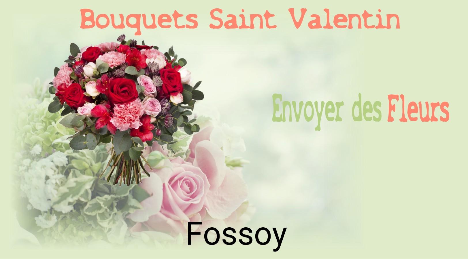 Roses de Saint-Valentin livrées à Fossoy